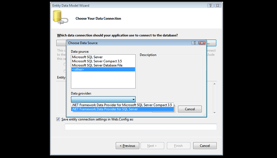 Adicionando referência do MySQL no "Choose Data Source" do Visual Studio 10/13/15